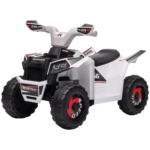 Rootz elektrisk quad til børn - Ride-on-legetøj - ATV til børn - 2,5 km/t Hastighed - 50-minutters køretid - Slidfaste hjul - 70 cm x 41,5 cm x 48,5 c