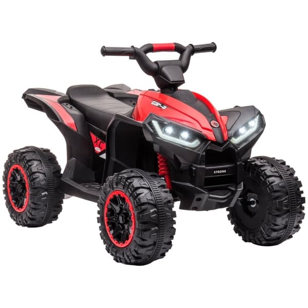 Rootz Electric Children's Quad - ATV til børn - Ride-On Car - LED-forlygter - Ergonomisk sæde - USB MP3-afspiller - Alders 3-8 - 83 cm x 53 cm x 55,5