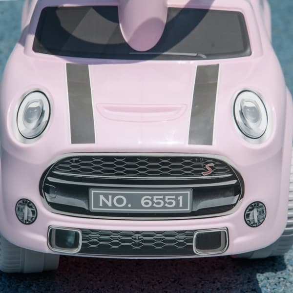 Rootz Kids Ride-On Car - Legetøjsbil til børn - Push-bil til småbørn - Anti-tip design - Udvikler balance og motoriske færdigheder - 53 cm x 25 cm x 3