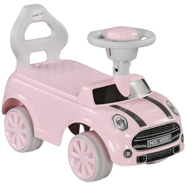 Rootz Kids Ride-On Car - Legetøjsbil til børn - Push-bil til småbørn - Anti-tip design - Udvikler balance og motoriske færdigheder - 53 cm x 25 cm x 3