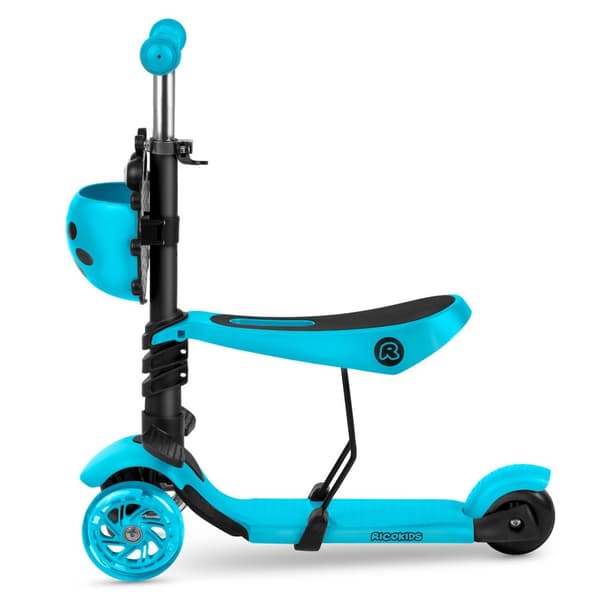 Ricokids Buggy 3-hjuls skoter - Turkos