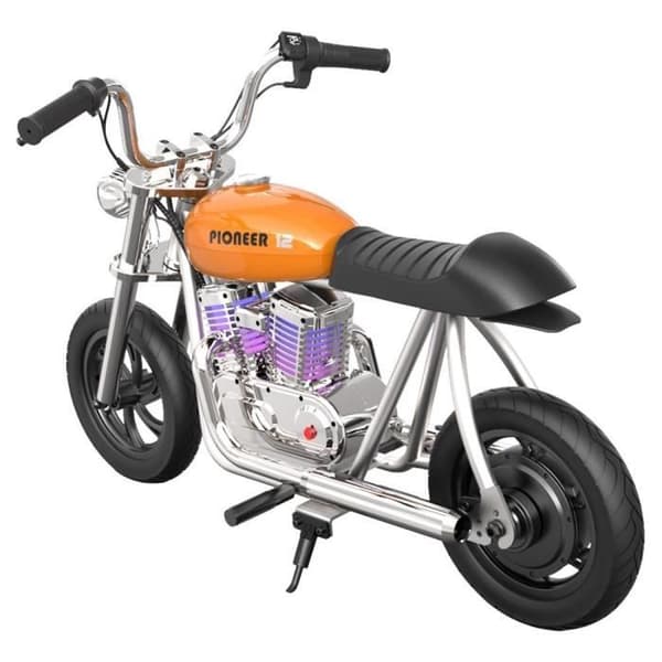 Elmotorcykel för barn - HYPER GOGO - Pioneer 12 Plus - 24V 5,2Ah - 12' x 3'-däck - 12 km räckvidd