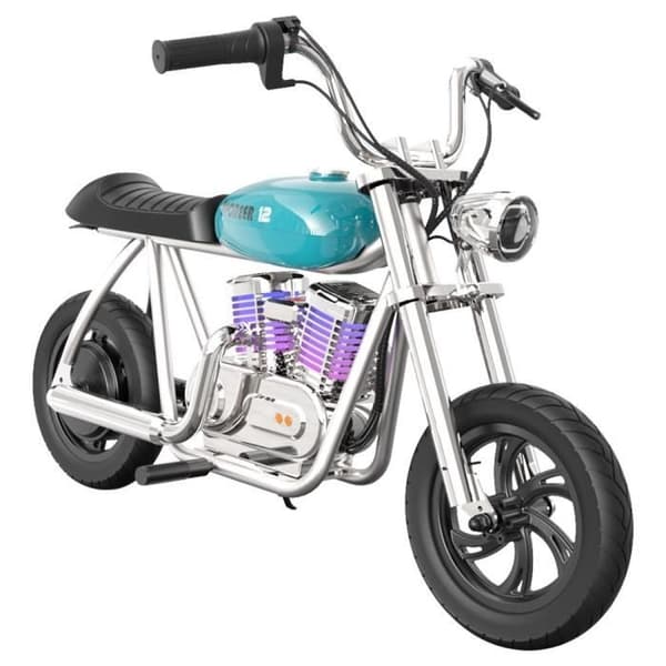 Elmotorcykel för barn HYPER GOGO Pioneer 12 Plus 21,9 V 5,2 A Li-ion-batteri - 12' x 3'-däck