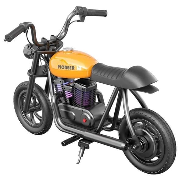 Elmotorcykel för barn - HYPER GOGO Pioneer 12 Plus - 24V 5,2Ah 160W - 12' x 3'-däck - High-end