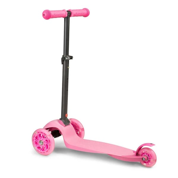 Ricokids Loco trehjulig skoter - rosa