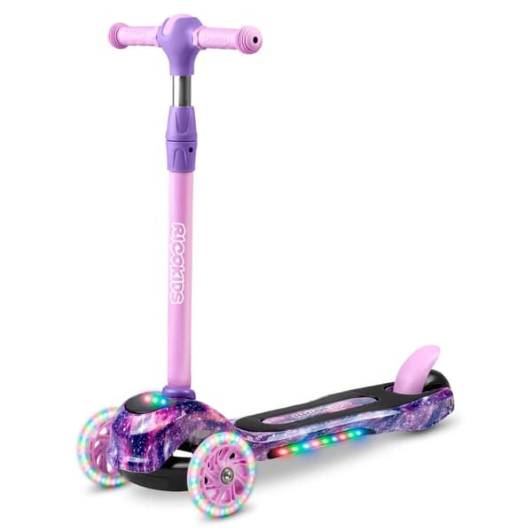 Ricokids Piko trehjulig skoter - rosa och lila