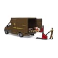 Miniatyrbild 5 av 5: UPS Mercedes Benz Sprinter lastbil med förare och tillbehör