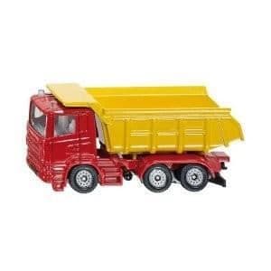 SIKU 1075 dumper med 3 axlar och förarhytt i metall