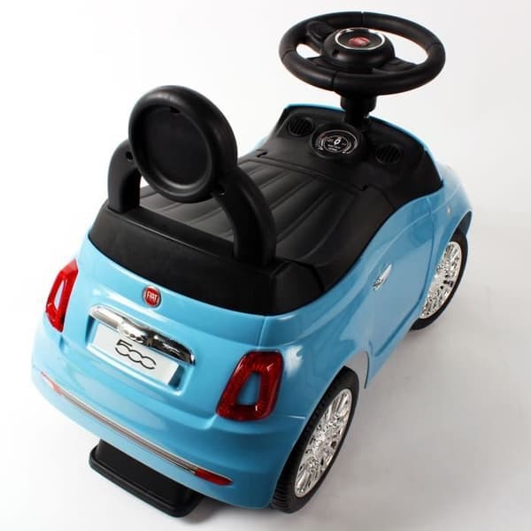 Fiat 500 Sound Ride-on för barn - MGM - Blå - Från 12 månader