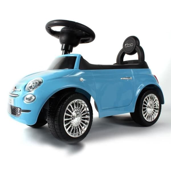 Fiat 500 Sound Ride-on för barn - MGM - Blå - Från 12 månader