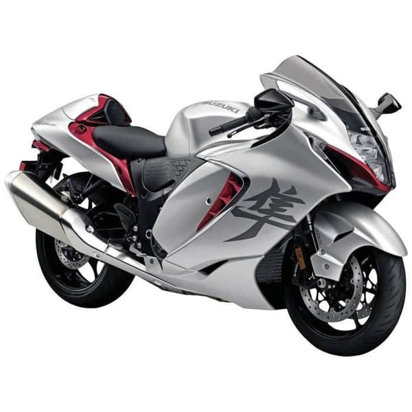 Modell av motorcykel - MAISTO - Suzuki Hayabusa 22 - Vit - 2 hjul - Metall