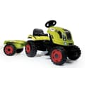 Miniatyrbild 1 av 7: Pedaltraktor Smoby Claas Pedal Ride on Tractor Gul