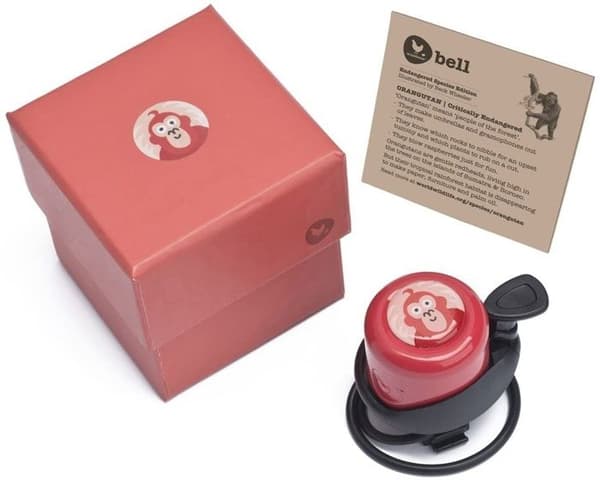Wishbone Design Studio - Balance Bike Bell - Orangutangröd