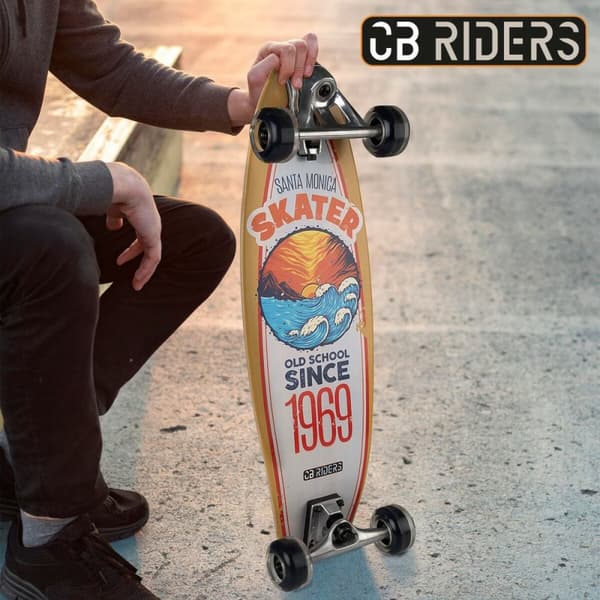 Skateboard Colorbaby 1969 surfero (2 enheder)