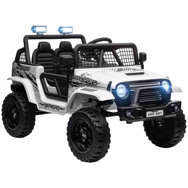 Rootz 12V Kids -sähköauto - Moottoroitu kyyti - Lasten akkuajoneuvo - Sileä jousitus - 109 cm x 67 cm x 68,5 cm