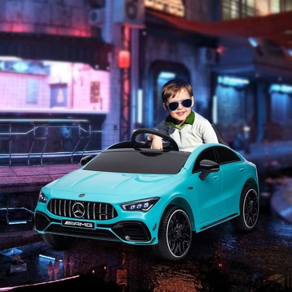 Rootz-elbil til børn - Ride-On-legetøj - Batteridrevet køretøj - LED-lys og musik - 110 cm x 61 cm x 45 cm