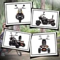 Miniatyrbillede 4 af 6: Rootz elektrisk ride-on motorcykel til børn - Trike til børn - Trehjulet motorcykel - Sikker og stabil - 110 x 48 x 56 cm