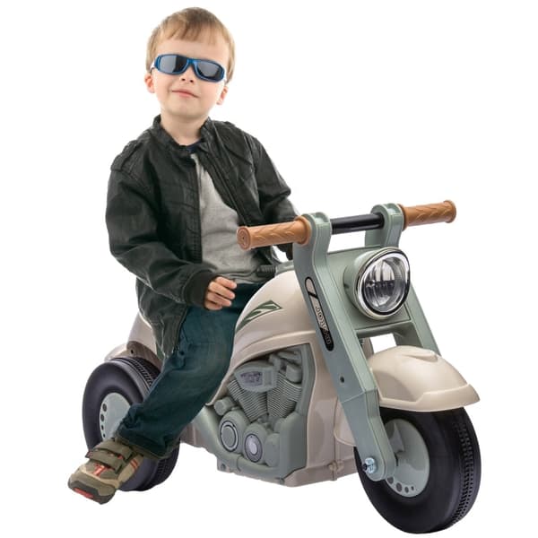 Rootz Toddler Ride-On Motorcykel - Bubble Car - Musikbil - Främjar promenader - 80 cm x 35,5 cm x 42 cm