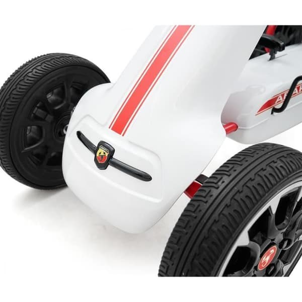 Milly Mally - 5901761125795 - Pedal Gokart Abarth White