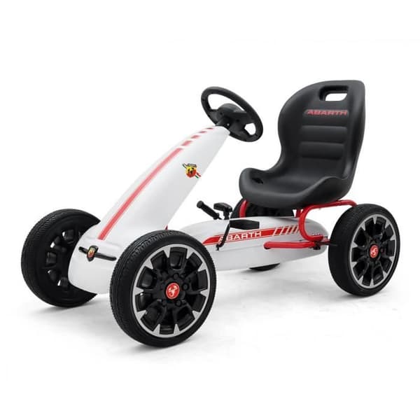 Milly Mally - 5901761125795 - Pedal Gokart Abarth White
