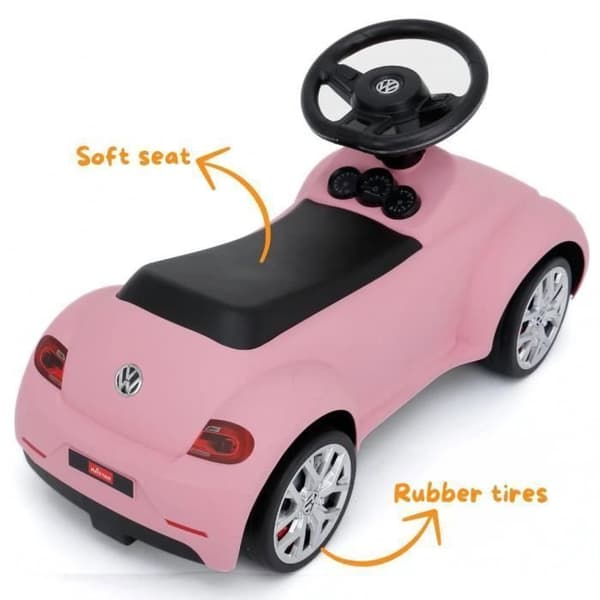 Barnbärande Volkswagen Beetle - för spädbarn - 1 till 3 år - Rosa
