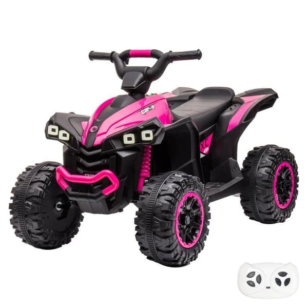 Elkategori Barn 12V - XC-Sport - Fjärrkontroll - 2 till 5 år - Rosa