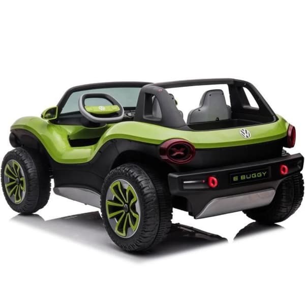 Elbilsbuggy Barn - Volkswagen E-Buggy - 12V - 2 till 7 år - Grön