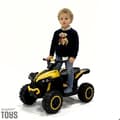 Miniatyrbild 2 av 6: El-Quad Barn 12V - XC-Sport - Fjärrkontroll - 2 till 5 år - Gul