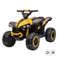 Miniatyrbild 1 av 6: El-Quad Barn 12V - XC-Sport - Fjärrkontroll - 2 till 5 år - Gul