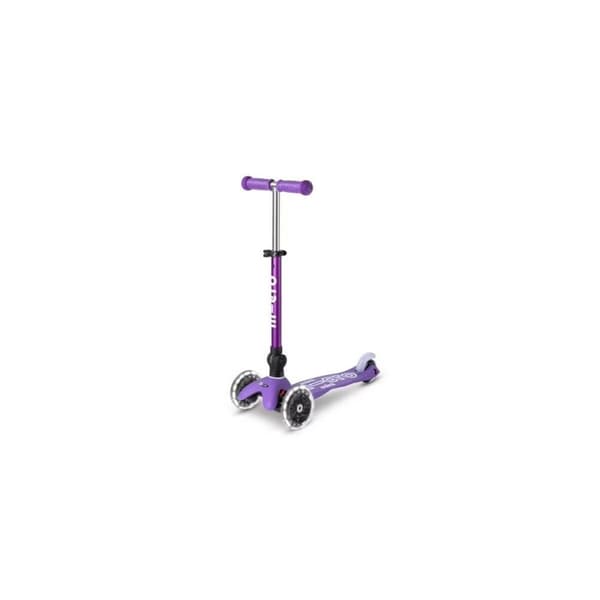 Løbehjul Micro Mini DELUXE LED Lilla