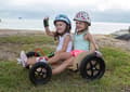 Miniatyrbild 6 av 6: Kiddimoto - Blue Goggle Medium barnhjälm