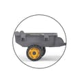Miniatyrbild 4 av 5: Pedaltraktor Smoby Stronger XXL Grå 161 x 56 cm Släp