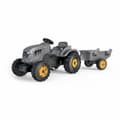 Miniatyrbild 1 av 5: Pedaltraktor Smoby Stronger XXL Grå 161 x 56 cm Släp