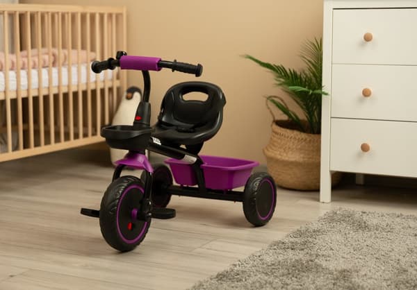 3-HJULIG CYKEL LOCO - LILA