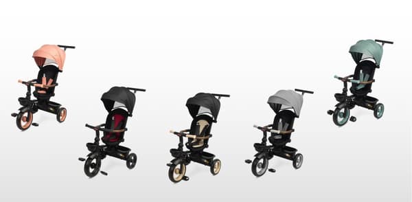 3-HJULIG CYKEL SABER - GRÅ