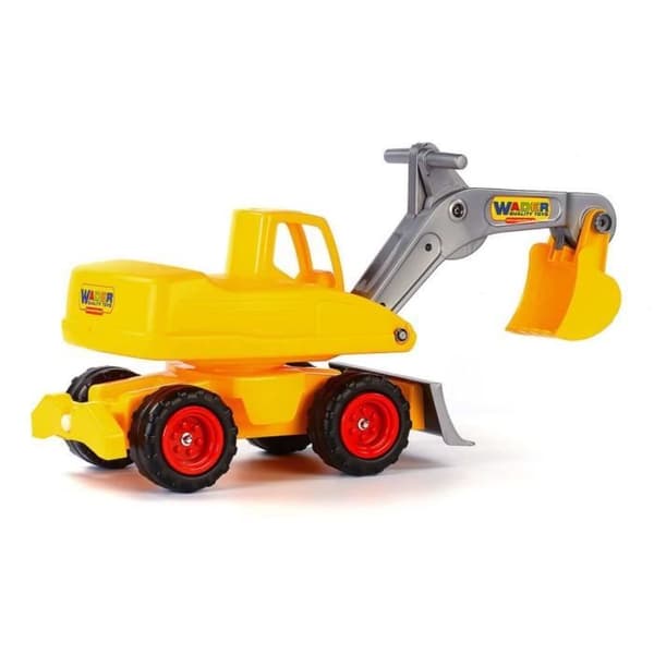 Polesie Wader Toy Excavator Mega Yellow 1450581