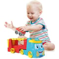 Miniatyrbild 2 av 5: Clementoni-spel - Lastbilen med tumlande bilar - Återvunnen plast - Bilar ingår - Från 18 månader - Tillverkad i Italien