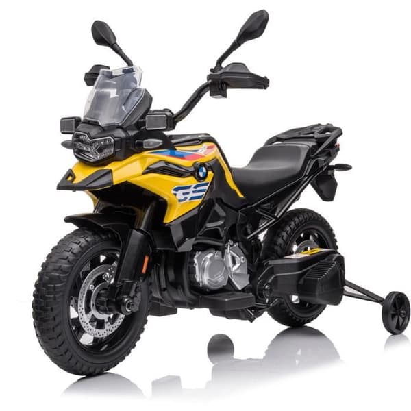 Elcykel Barn 12V - BMW F850 GS - 3 till 6 år - Gul