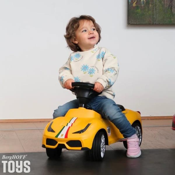 Porteur Barn - Ferrari 488 - 1 till 3 år - Röd