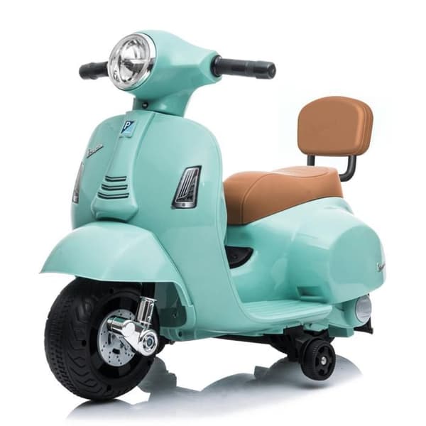 Barnens Elektriska Motorcykel - Vespa GTS - 6V - 1 till 3 år - Blå