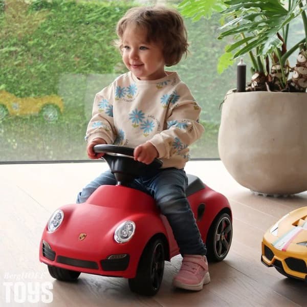 Barnbärare - Porsche 911 - 1 till 3 år - Gul