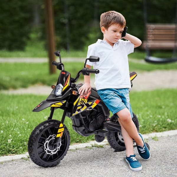 Rootz 12V Kids -moottoripyörä harjoituspyörillä - sähköinen ratsastus - Lasten moottoripyörä - Smooth Ride - 106,5 cm x 56cm x 80 cm