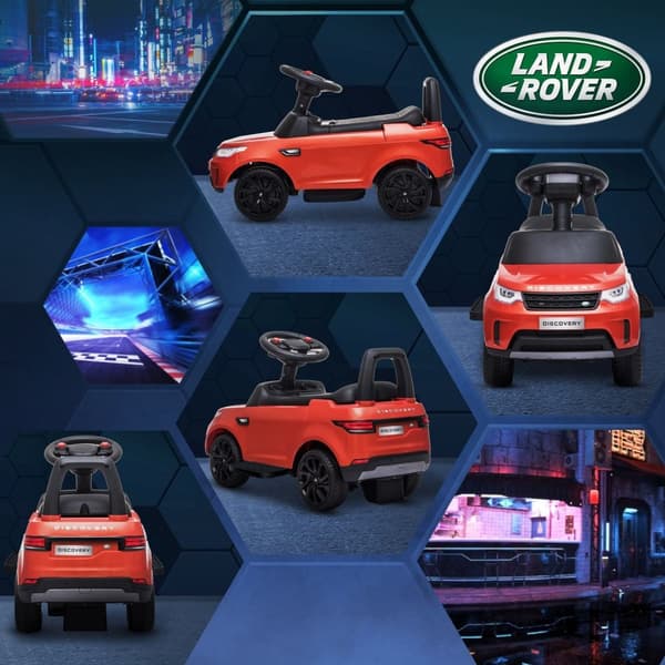 Rootz 6V Electric Children's Car - Kid's Vehicle - Ride -on Toy - Realistic forlygter - 65L x 43W x 40H cm
