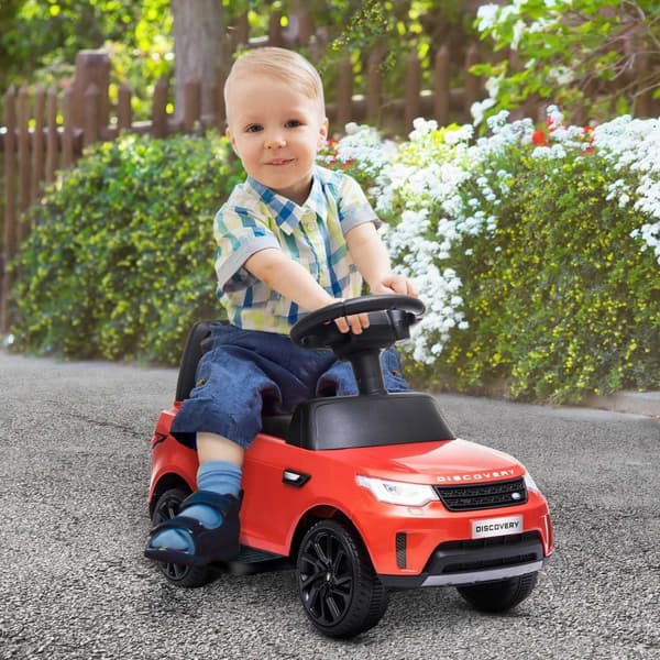 Rootz 6V Electric Children's Car - Kid's Vehicle - Ride -on Toy - Realistic forlygter - 65L x 43W x 40H cm