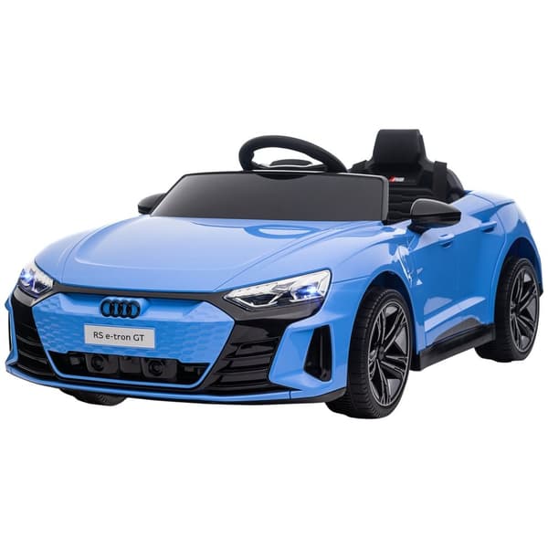 Rootz Audi RS E -Tron GT Electric Auto for Kids - Ride -On -lelu - Akkukäyttöinen ajoneuvo - Vanhempien hallinta ja ääni - 103cm x 58cm x 41cm