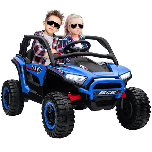 Rootz Børns elektriske UTV -bil - Kid's Ride -On Car - Fjernbetjening SUV - 1 times kørsel - 117 cm x 72 cm x 67 cm