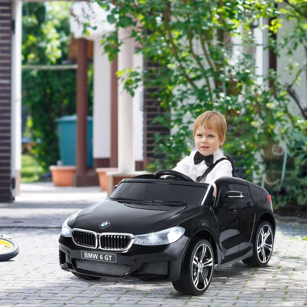Rootzin lasten sähköauto - Kids Ride -on - Leluajoneuvo - Ääni- ja kevyet tehosteet - Kaukosäädin - Musta - 106 cm x 64 cm x 51cm