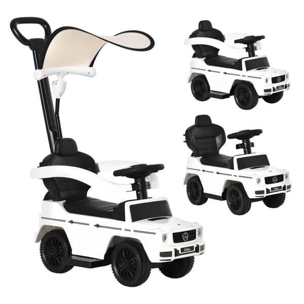 Rootz Children's Ride -On Vehicle - Kids Car - Toddler Push Car - Främjar motoriska färdigheter - 85,5 cm x 40,5 cm x 95 cm