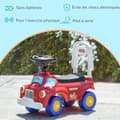 Miniatyrbillede 4 af 7: Rootz Fire Truck Walker til børn - Push Vehicle - Baby Car With Music - Storage Rum - 49 cm x 24 cm x 42 cm