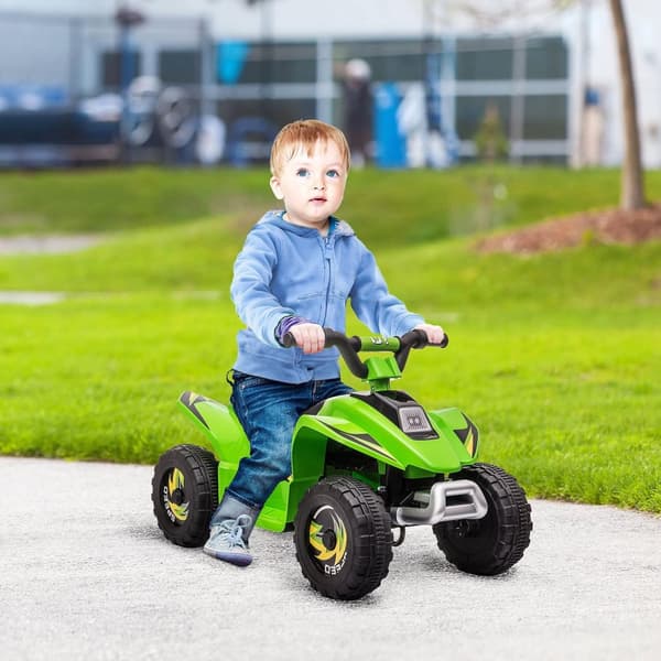 Rootz Quad Electric for Children - Barn Ride -On - Batteridrivet fordon - Forward & Reverse Gear - 72 x 40 x 45,5 cm - Säker 2,8-4,6 km/h hastighet